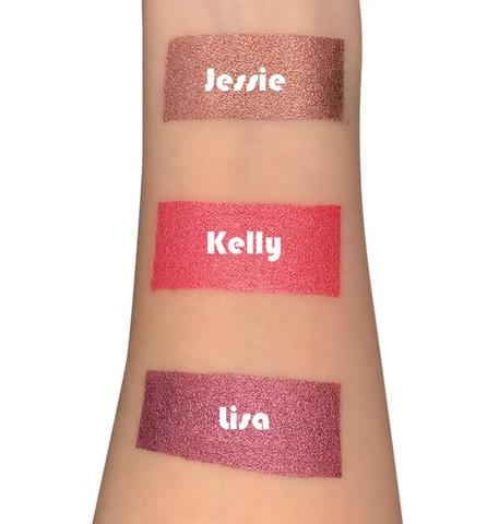 Saved By The Bell Metallic Liquid Lipstick Trio - Jessie, Kelly & Lisa